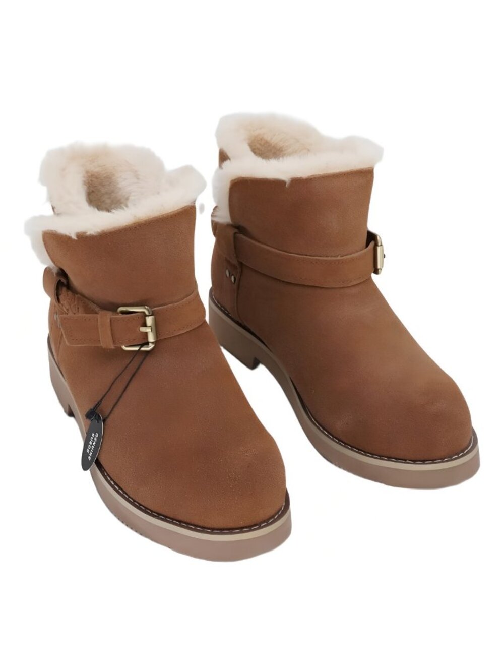 Style Co Korri Pull-On Buckled Cold-Weather Winter Boots Size 8M